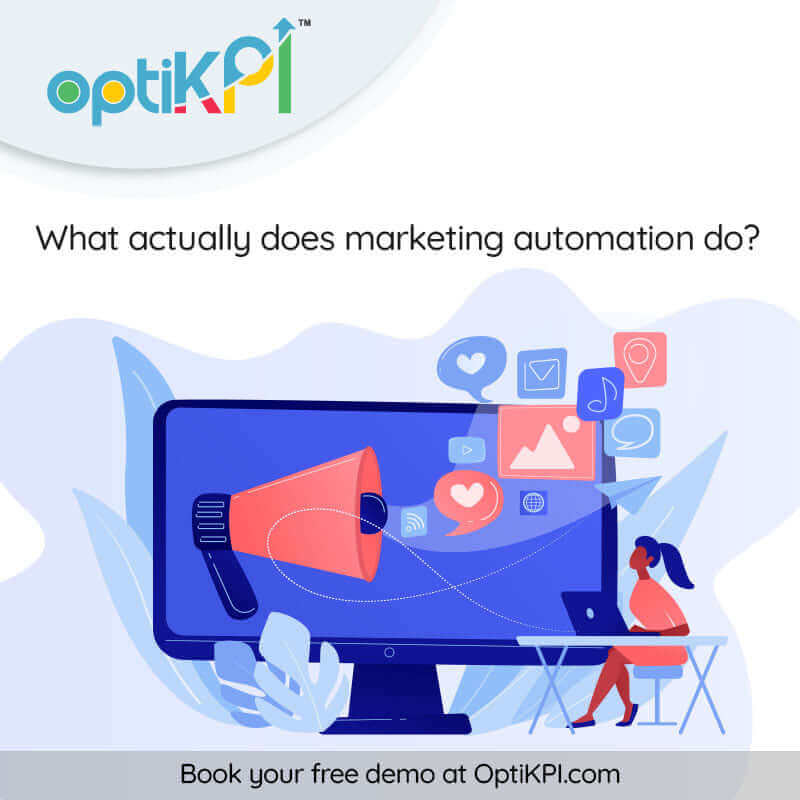 What does marketing automation do