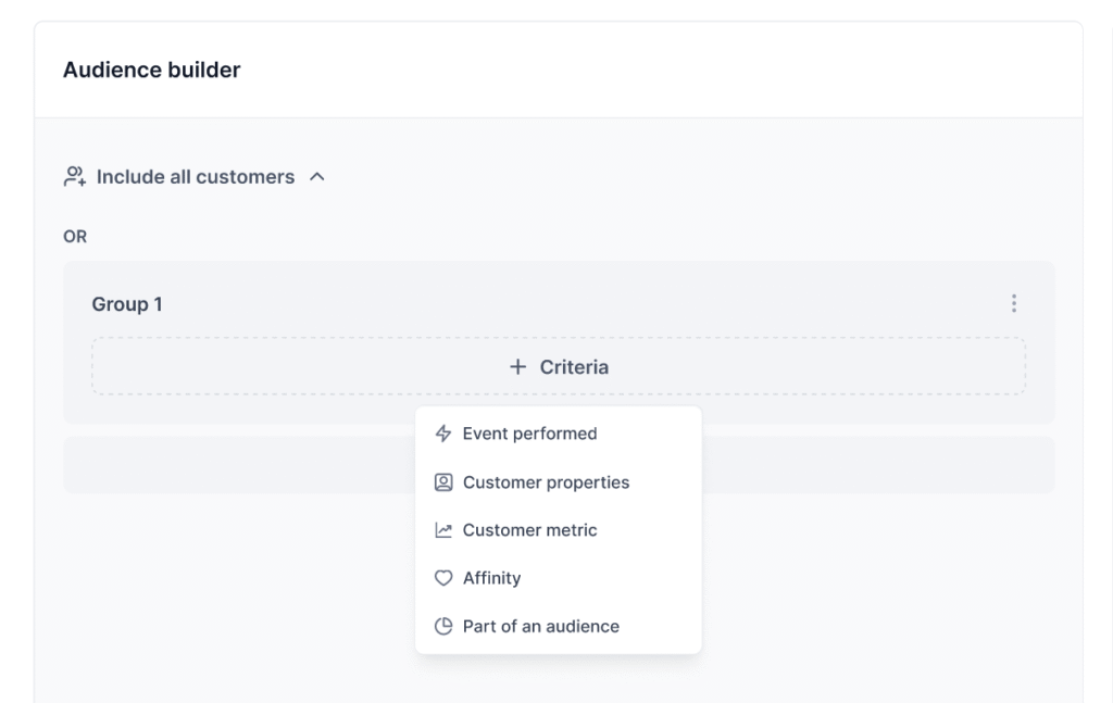 Audience Builder