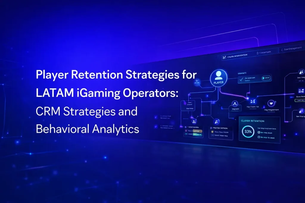 LATAM iGaming player retention strategies using CRM marketing, and behavioral analytics